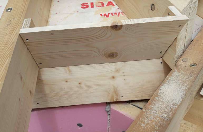 Abbund – Achteckiges Doppeldach